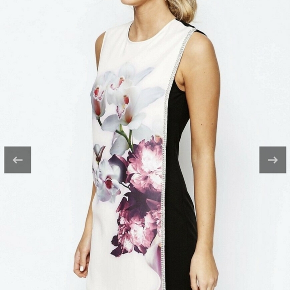 TED BAKER ORCHID DRESS - Picture 2 of 8